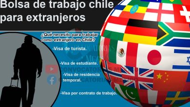 Bolsa de trabajo chile para extranjeros