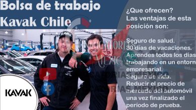 Bolsa de trabajo Kavak Chile