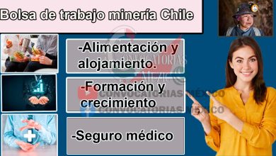 Bolsa de trabajo minería Chile