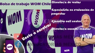 Bolsa de trabajo WOM Chile