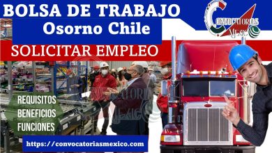 Bolsa de trabajo Osorno Chile