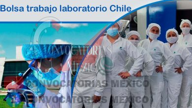 Bolsa trabajo laboratorio Chile