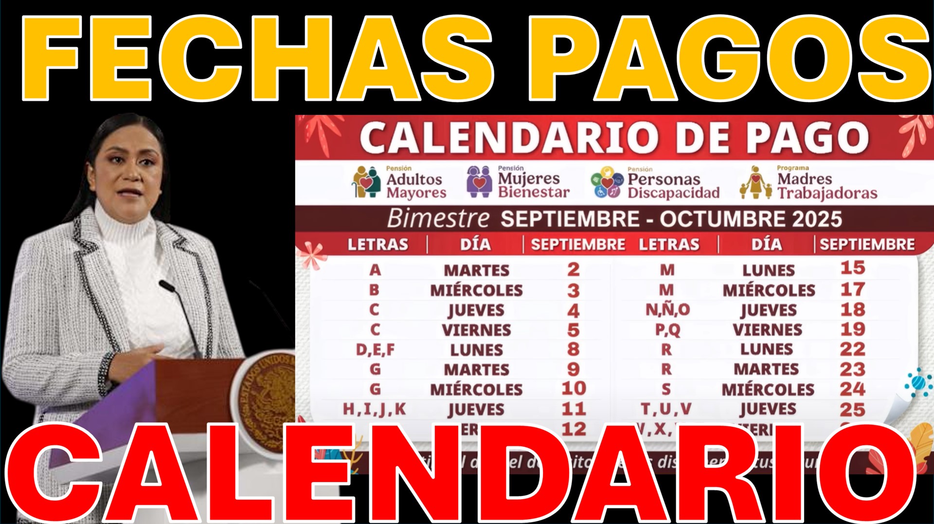 Alerta de seguridad y calendario de pagos: lo que debes saber sobre la pensión Bienestar en septiembre 2025