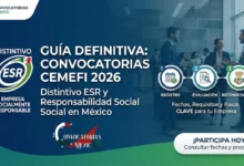 Guía de convocatorias Cemefi y pasos para obtener el Distintivo ESR en México