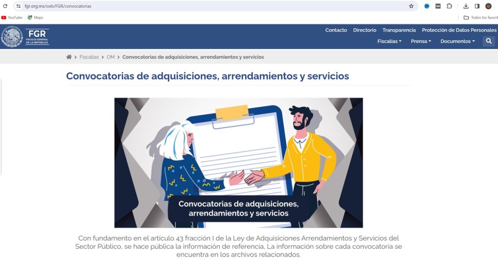 Convocatorias FGR 2026: Vacantes, Requisitos y Cómo Postularte 12 convocatorias de la Fiscalía General de la República (FGR):