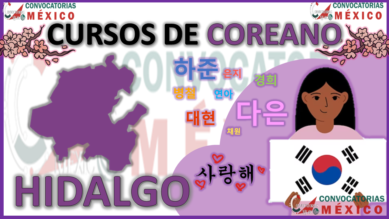 12 Cursos de Coreano en Hidalgo