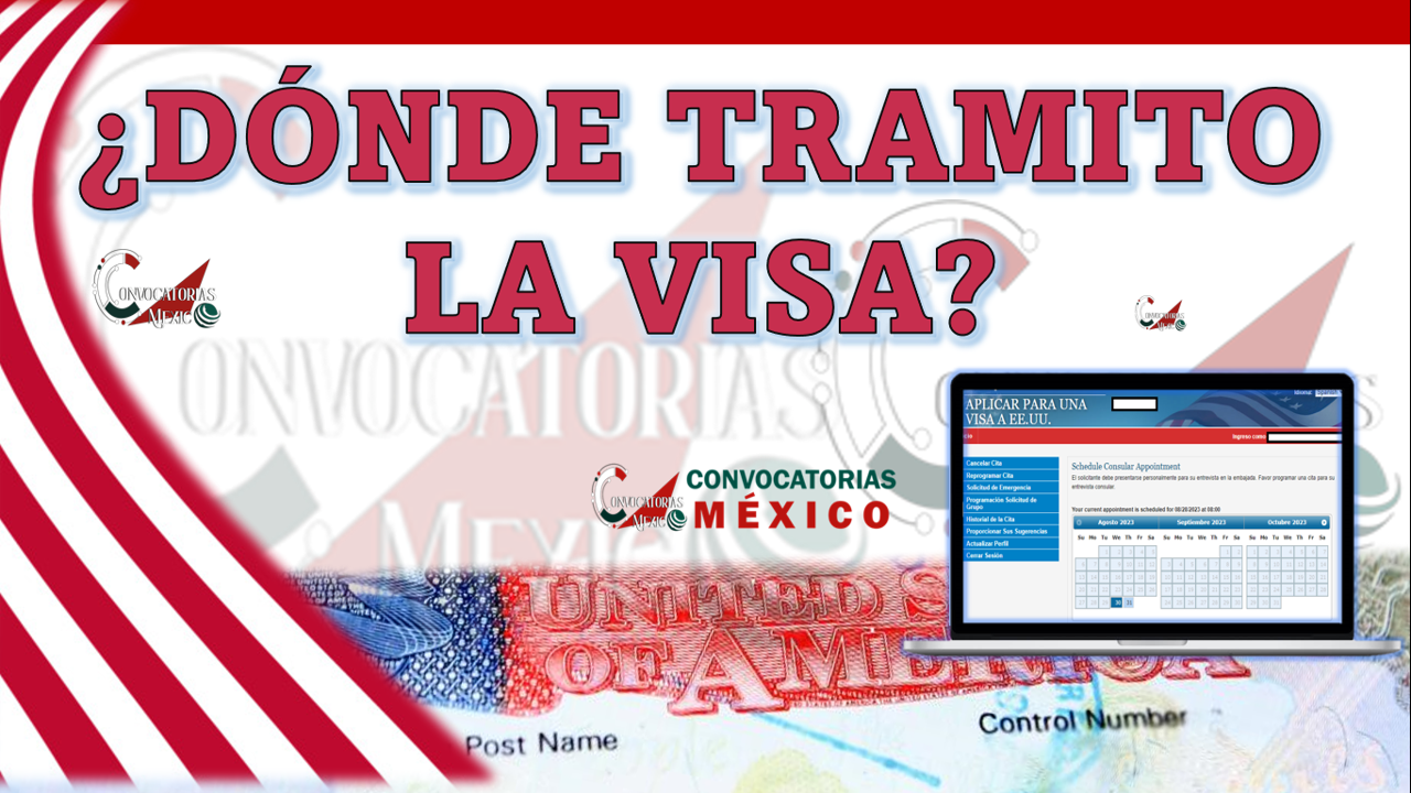 ¿Dónde tramito la visa?