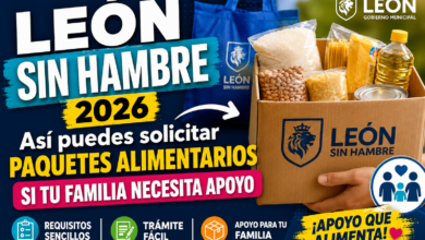 León Sin Hambre 2026: Así puedes solicitar paquetes alimentarios si tu familia necesita apoyo