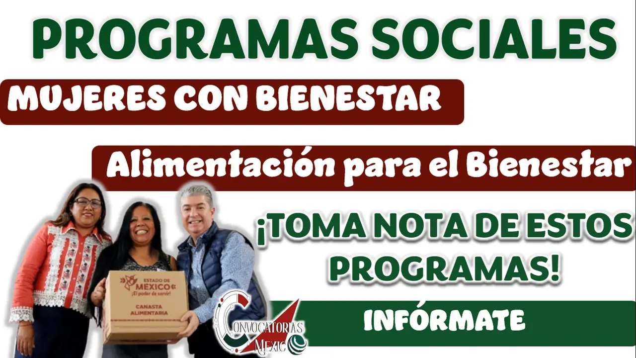 PROGRAMAS BIENESTAR| ¿PUEDO RECIBIR DESPENSA SI FORMO PARTE DEL PROGRAMA MUJERES CON BIENESTAR?