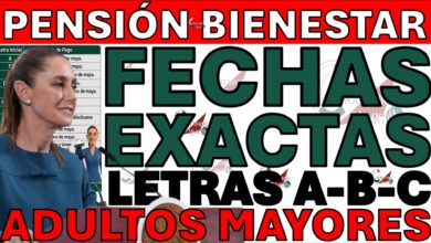fechas exactas pension bienestar pago