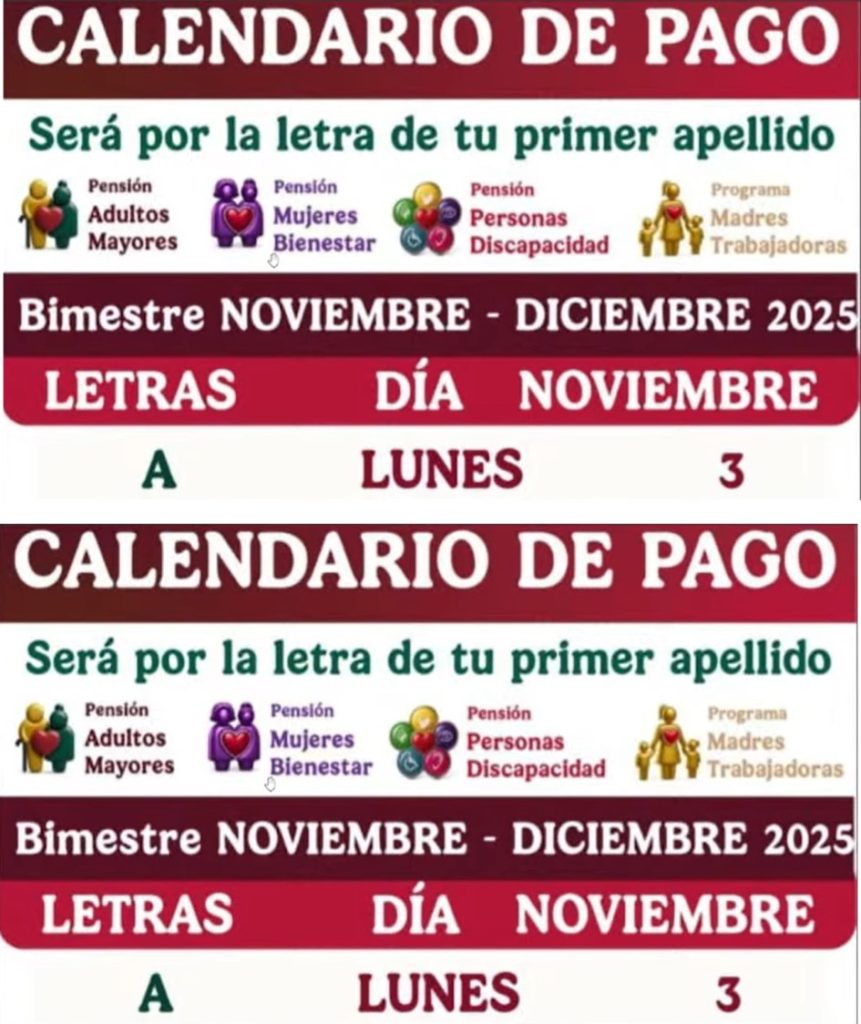 pagos pension bienestar adultos mayores