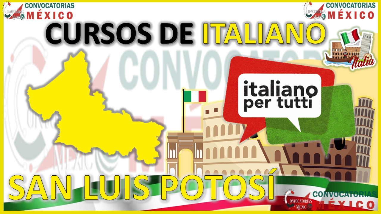 12 Cursos de Italiano en San Luis Potosí