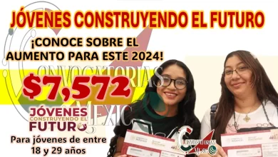JÓVENES CONSTRUYENDO EL FUTURO, ¡NUEVO MONTO QUE RECIBIRÁN LOS BENEFICIARIOS DEL PROGRAMA!