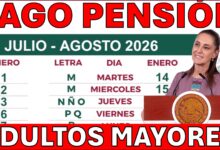 julio agosto pension mexico bienestar