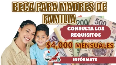 BECA PARA MADRES DE FAMILIA| OBTÉN 4 MIL PESOS MENSUALES