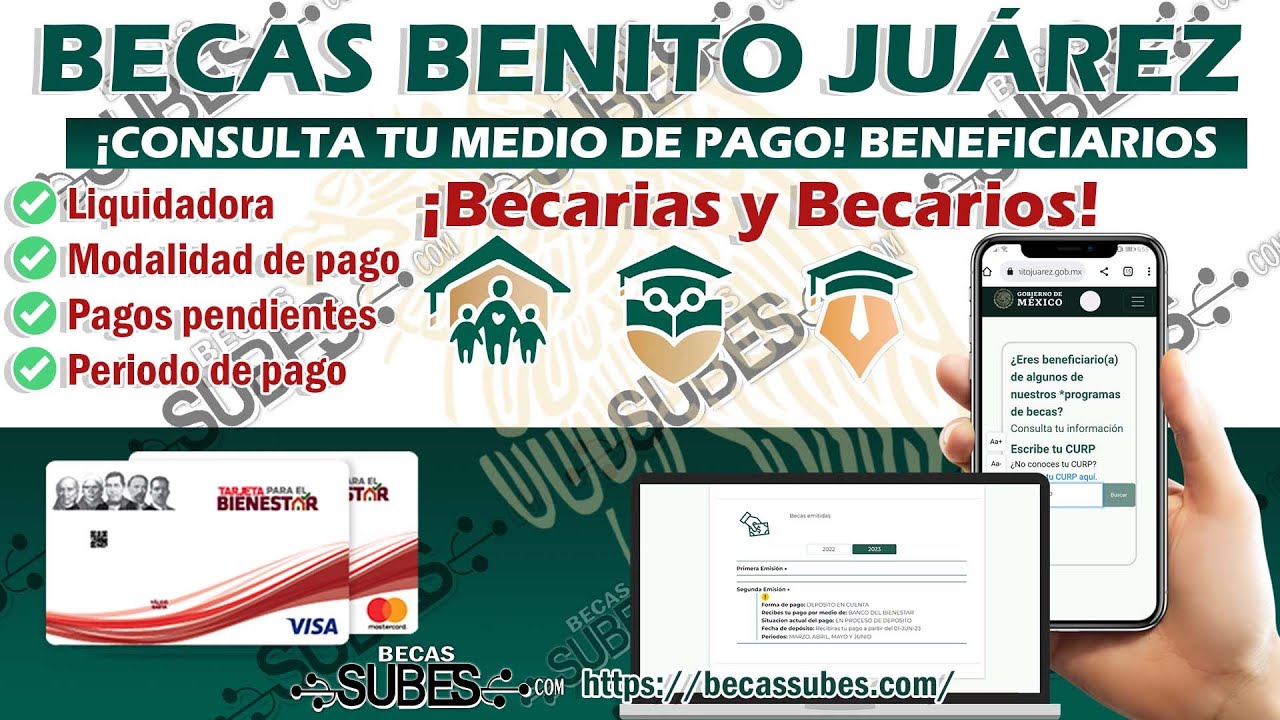 💲🚨Becas Benito Juárez 2023 💸➡️ Conoce la Forma y Medio de Pago de tu Beca ¡CORRE Y COBRALA!