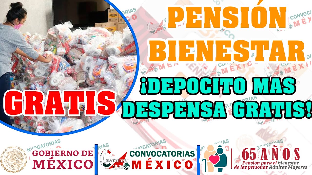 🎊🤑 ¡Enhorabuena! 💸🔴 Depósito más despensa gratis para Adultos Mayores