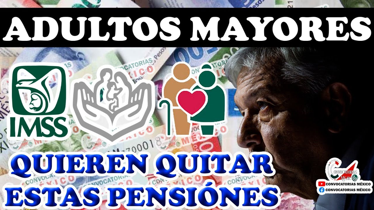 😱⚠️ QUIEREN QUITAR LAS PENSIÓNES ✅🚨 Atentos Adultos Mayores PENSONADOS Y JUBILADOS Beneficiarios