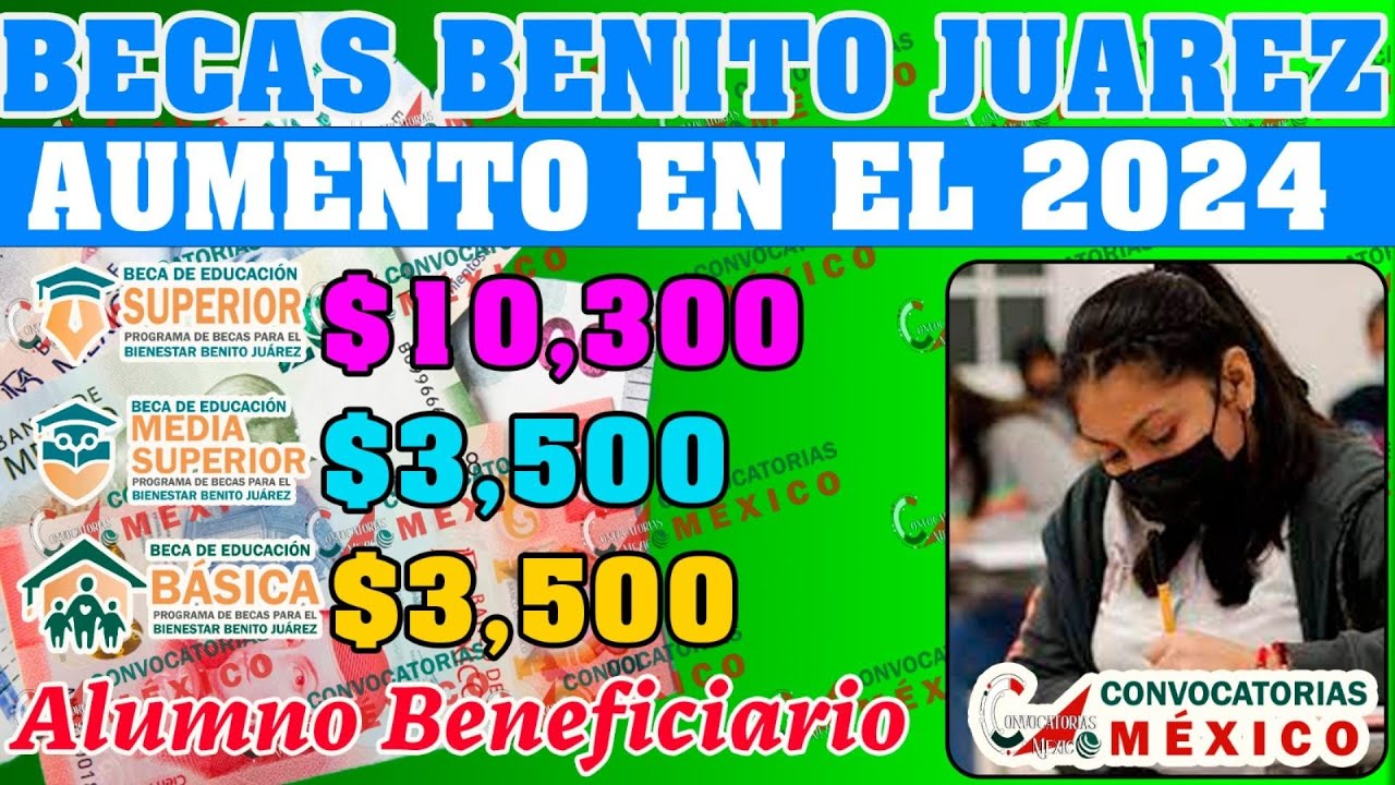 💰 ¿AUMENTARA EL MONTO?💸 Beca Benito Juárez ESTUDIANTES esto LES DARA ALEGRIA ciclo escolar 2023-2024