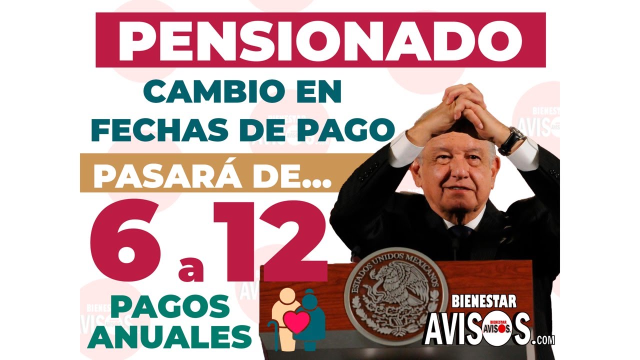 💲🎁 ¡Que Felicidad! 📆 💸12 pagos que recibirán adultos mayores beneficiarios de la Pensión Bienestar