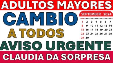 ¡URGENTE ADULTOS MAYORES! CORTAN LÍNEAS Y CAMBIA EL PAGO DE SEPTIEMBRE