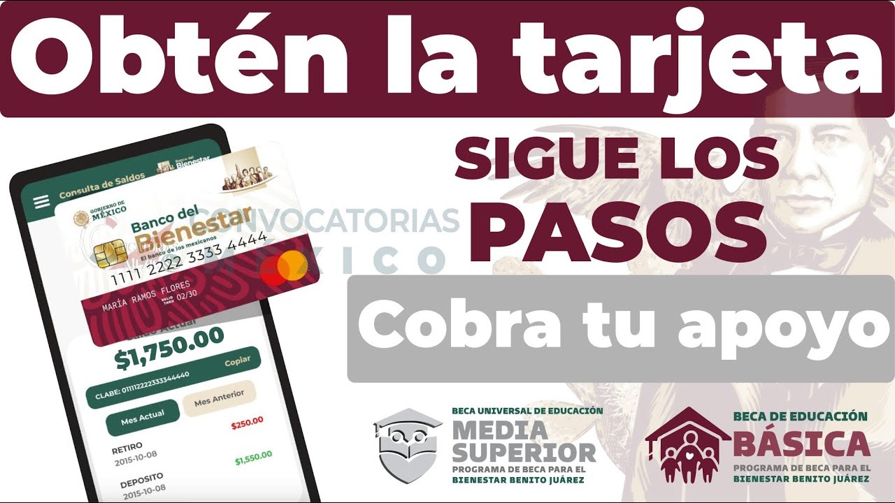 🔴 Beca Benito Juárez 2023: Recoge la tarjeta Bienestar ¡SIGUE LOS PASOS! Asegura el apoyo económico