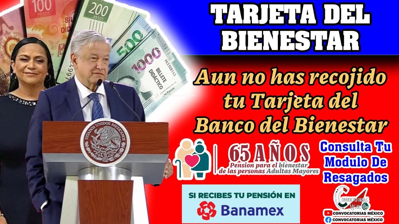 🔴 MUCHO CUIDADO ✅ ¿Aún Recibes tu Pensión en un Tarjeta Banamex? Tienes hasta este día