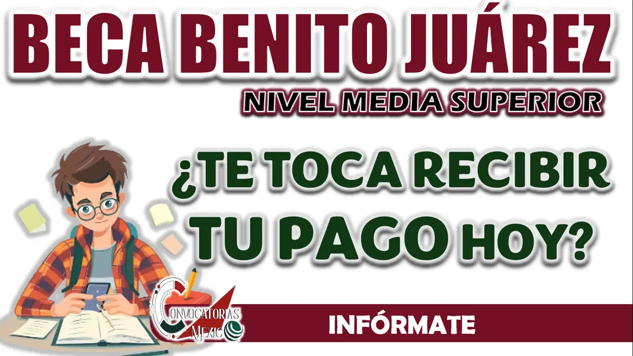 BECA BENITO JUÁREZ | ¿TU ERES UNO DE LOS BENEFICIARIOS QUE COBRARÁ HOY SU PAGO?