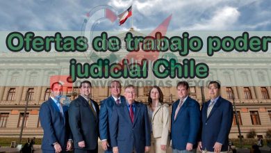 Ofertas de trabajo poder judicial Chile