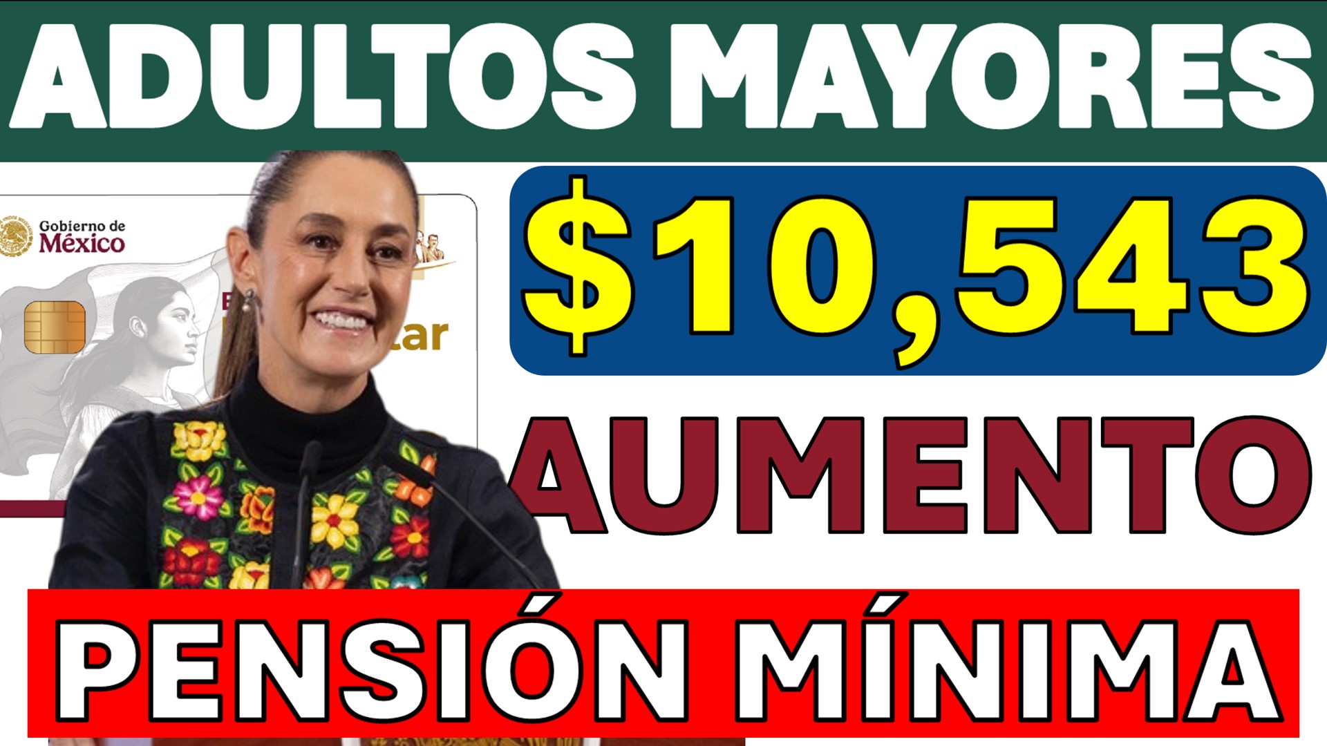 Pensiones IMSS e ISSSTE 2026: Aumentos y Fechas Clave del Bienestar