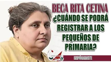  BECA RITA CETINA| ¿CUÁNDO SE PODRÁ REGISTRAR A LOS PEQUEÑOS DE PRIMARIA?