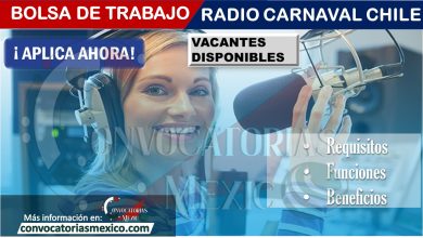 Bolsa de Trabajo Radio Carnaval en Chile