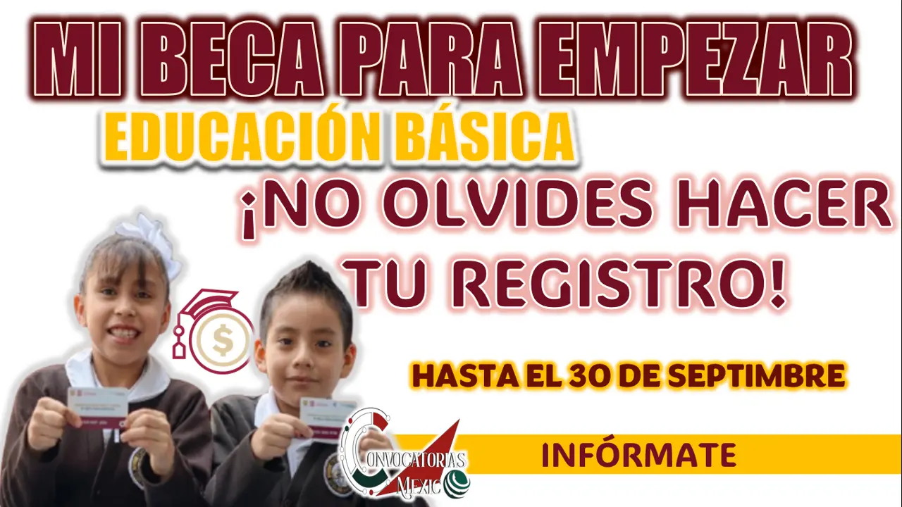 MI BECA PARA EMPEZAR| ¿CÓMO ES EL PROCESO DE REGISTRO?
