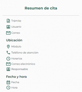 resumen de cita