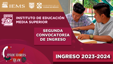 IEMS ¿Cuándo se abre la segunda convocatoria de ingreso 2023?