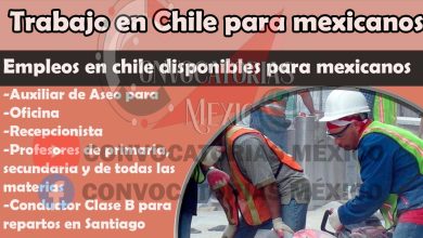 Trabajo en Chile para mexicanos