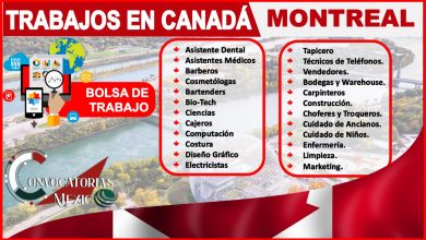 Trabajos en Canadá Montreal 2022-2023