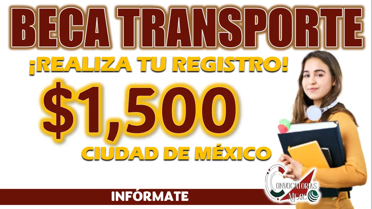 BECA TRANSPORTE CDMX| ¿CÓMO RECIBIR EL APOYO DE 1,500 PESOTES BIMESTRALES?