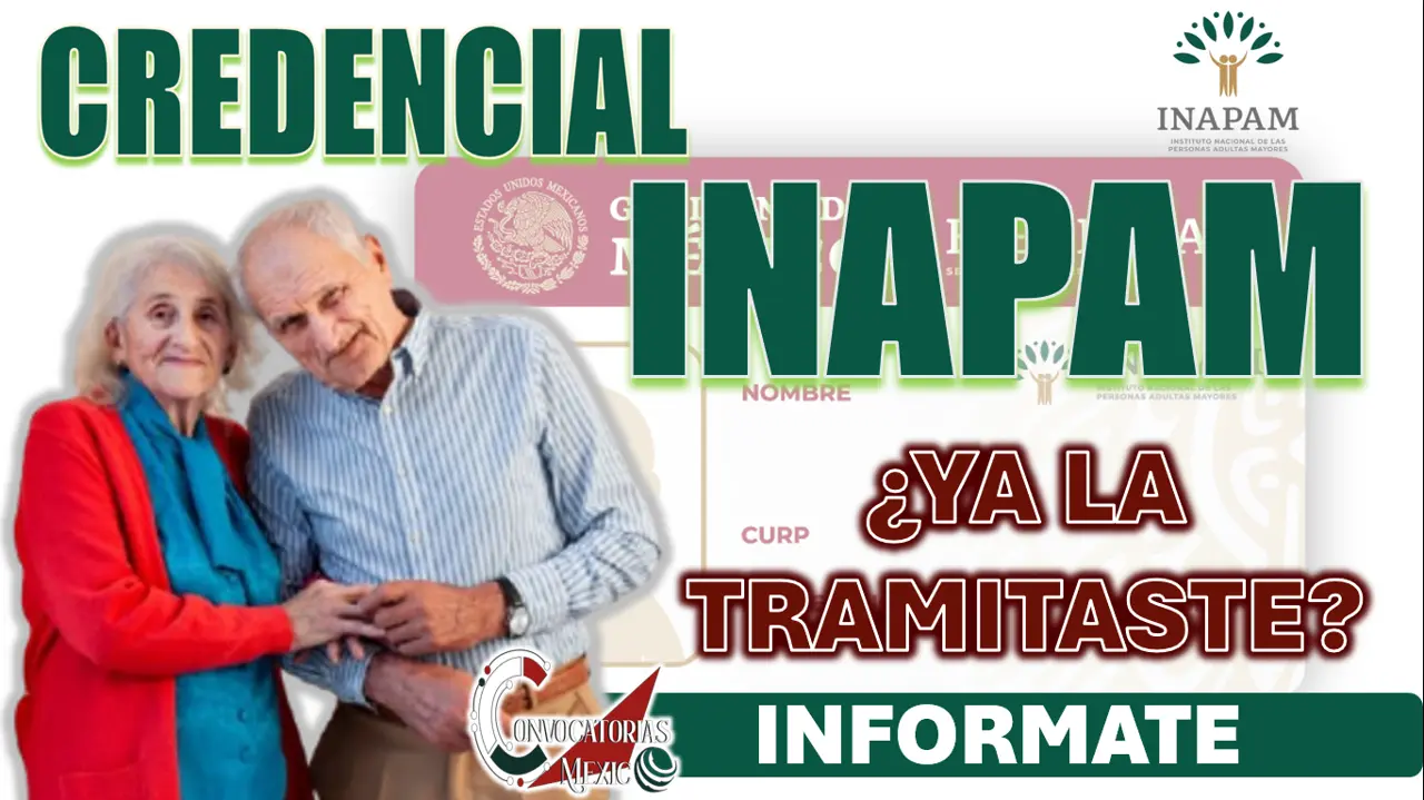 TARJETA INAPAM| CONOCE EL PROCESO PARA PODER SOLICITAR TU TARJETA