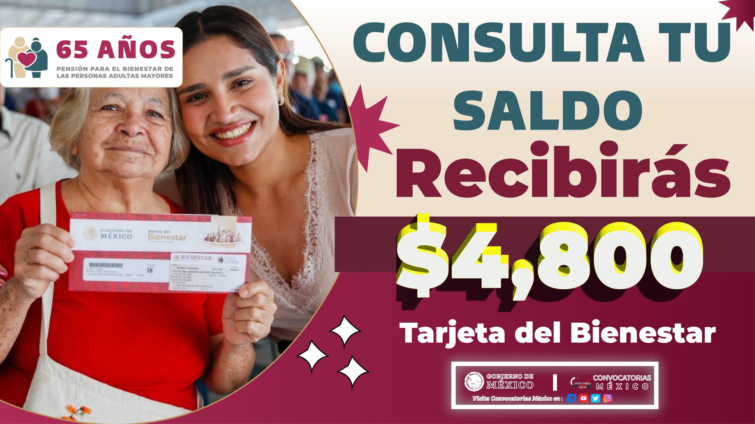 Pensión Bienestar 2023 ¡ADULTO MAYOR! Consulta el saldo de tu cuenta $4,800 pesos