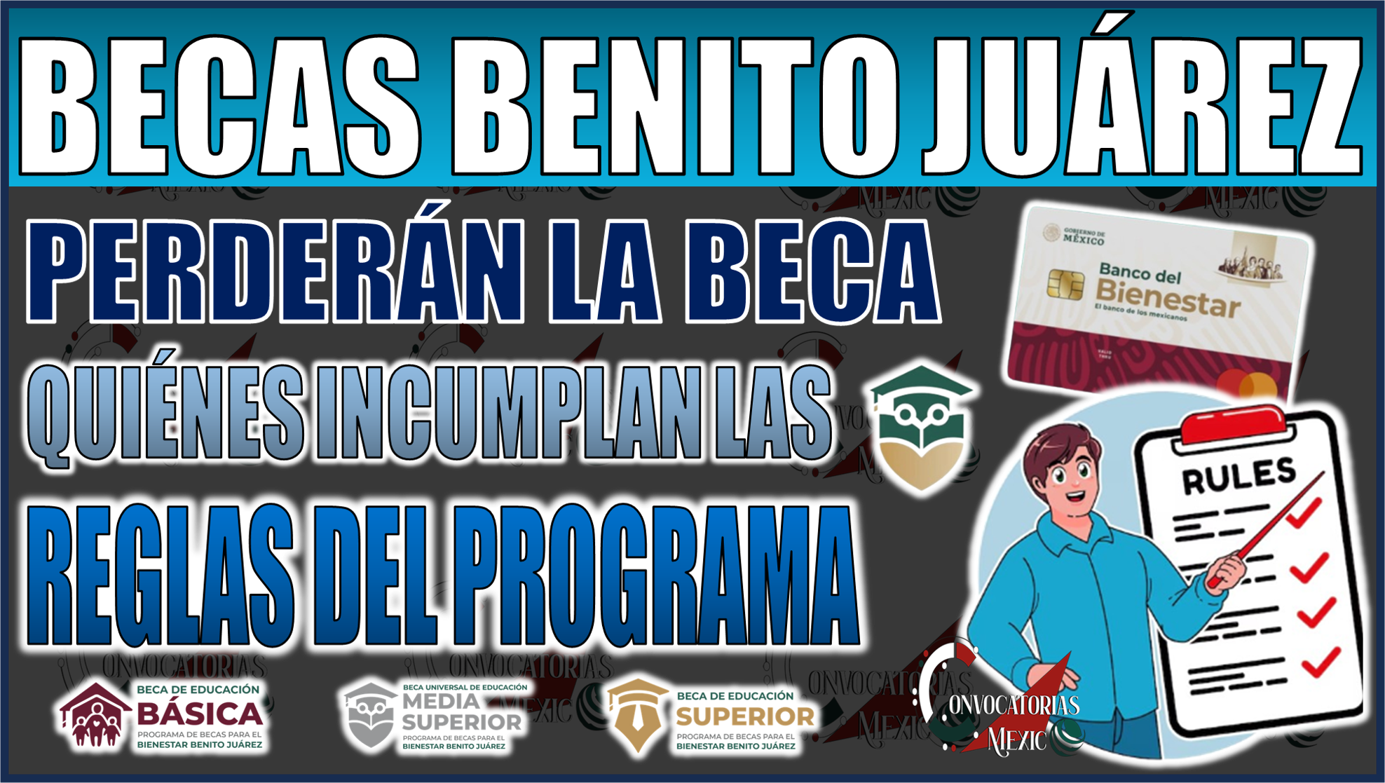 ¡Alerta! Descubre quiénes perderán la Beca Benito Juárez 2024 por incumplir las reglas