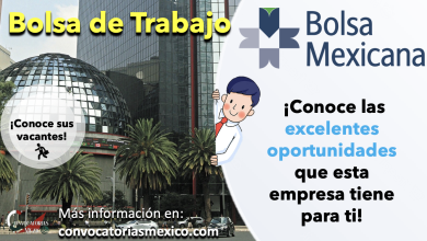 ¡Aprovecha esta oportunidad! Consulta la bolsa de trabajo de la “Bolsa Mexicana de Valores” y postúlate a una de sus vacantes disponibles