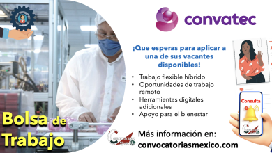 ¡Aprovecha sus beneficios y postúlate a una de las vacantes disponibles que “Convatec” tiene para ti!