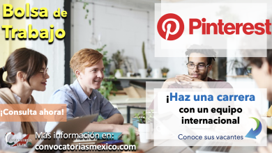 ¡Aprovecha y se parte de “Pinterest”! Conoce lo que la bolsa de trabajo de esta gran empresa tiene para ti y súmate a este increíble equipo