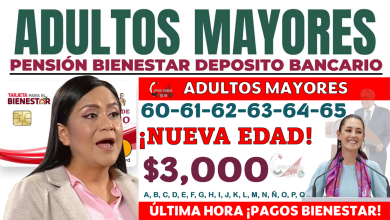 ¡Ariadna Montiel Reyes confirma creación de una nueva Pension Bienestar Adultos Mayores desde la Secretaría del Bienestar! ¡Apoyo económico para 64-63-62-61-60 años!