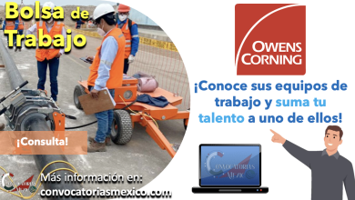 ¡Arreglos de trabajo flexible! Conoce los excelentes beneficios que“Owens Corning” tiene para ti y trabaja con los mejores