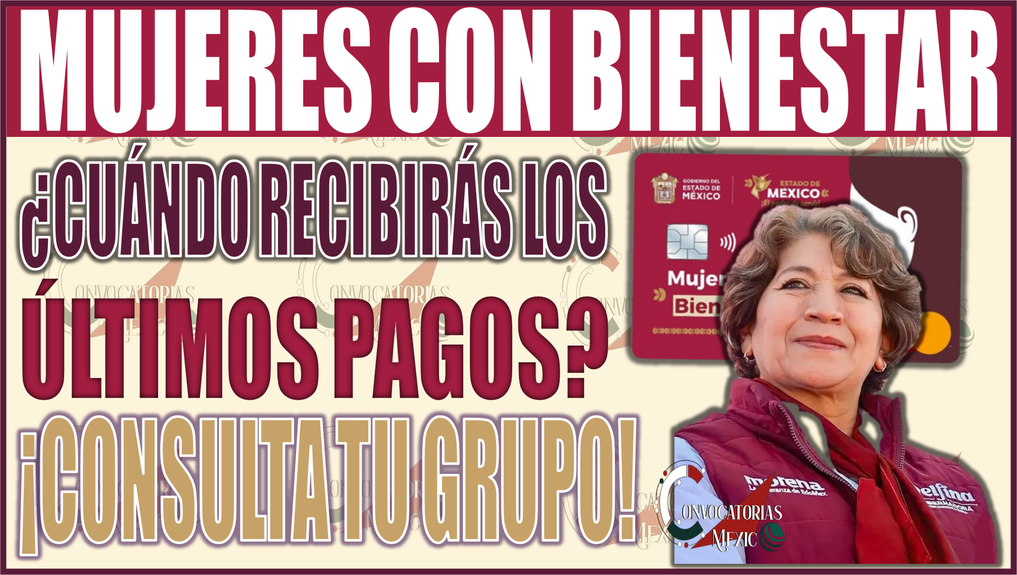 ¡Atención Mujeres con Bienestar! Descubre cuándo recibirás los últimos pagos de 2024 y cómo consultar tu grupo