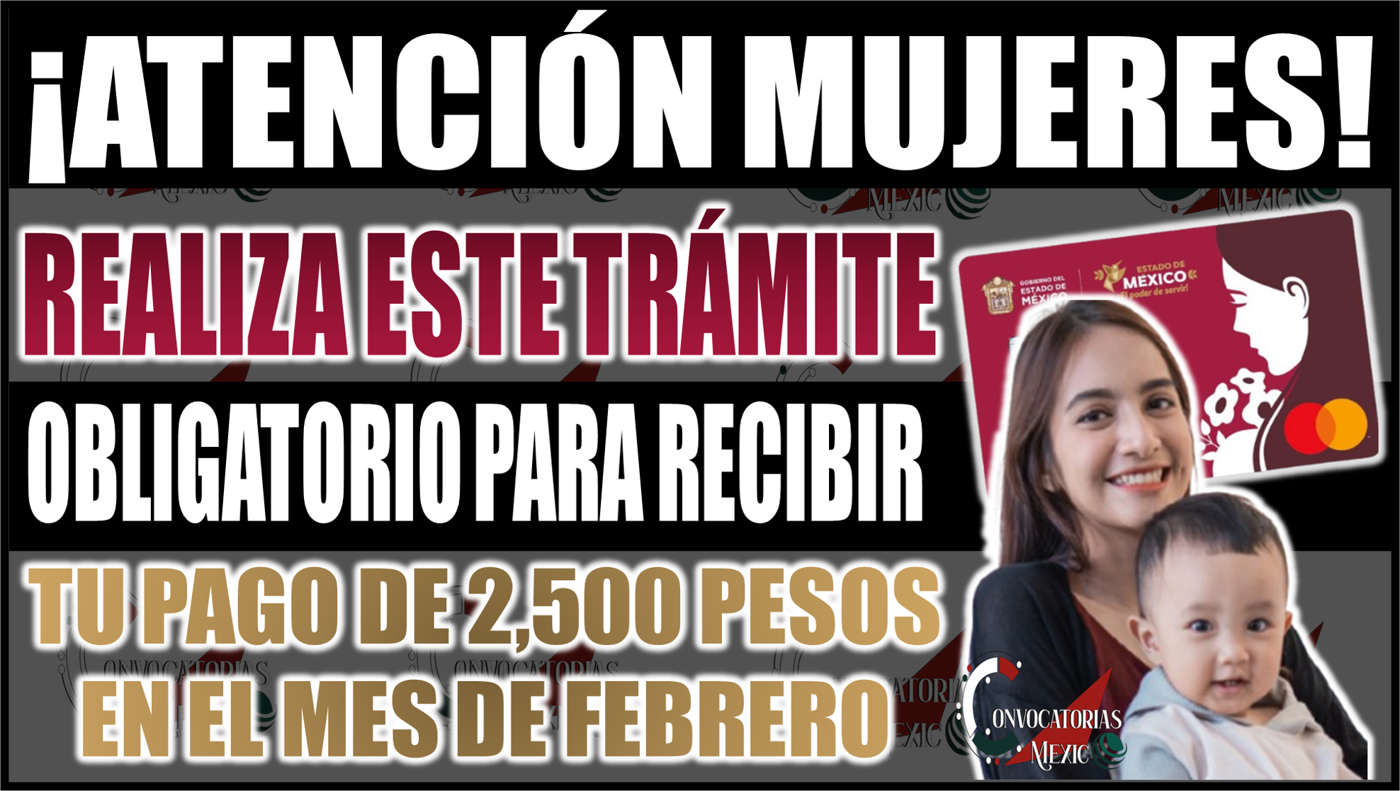 ¡Atención Mujeres con Bienestar! Realiza este trámite obligatorio para recibir tu pago de $2500 en febrero