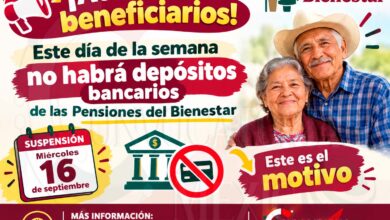 ¡Atención beneficiarios! Este día de la semana no habrá depósitos bancarios de las Pensiones del Bienestar: Este es el motivo