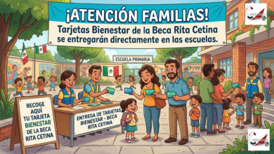 ¡Atención familias! Tarjetas Bienestar de la Beca Rita Cetina se entregarán directamente en las escuelas